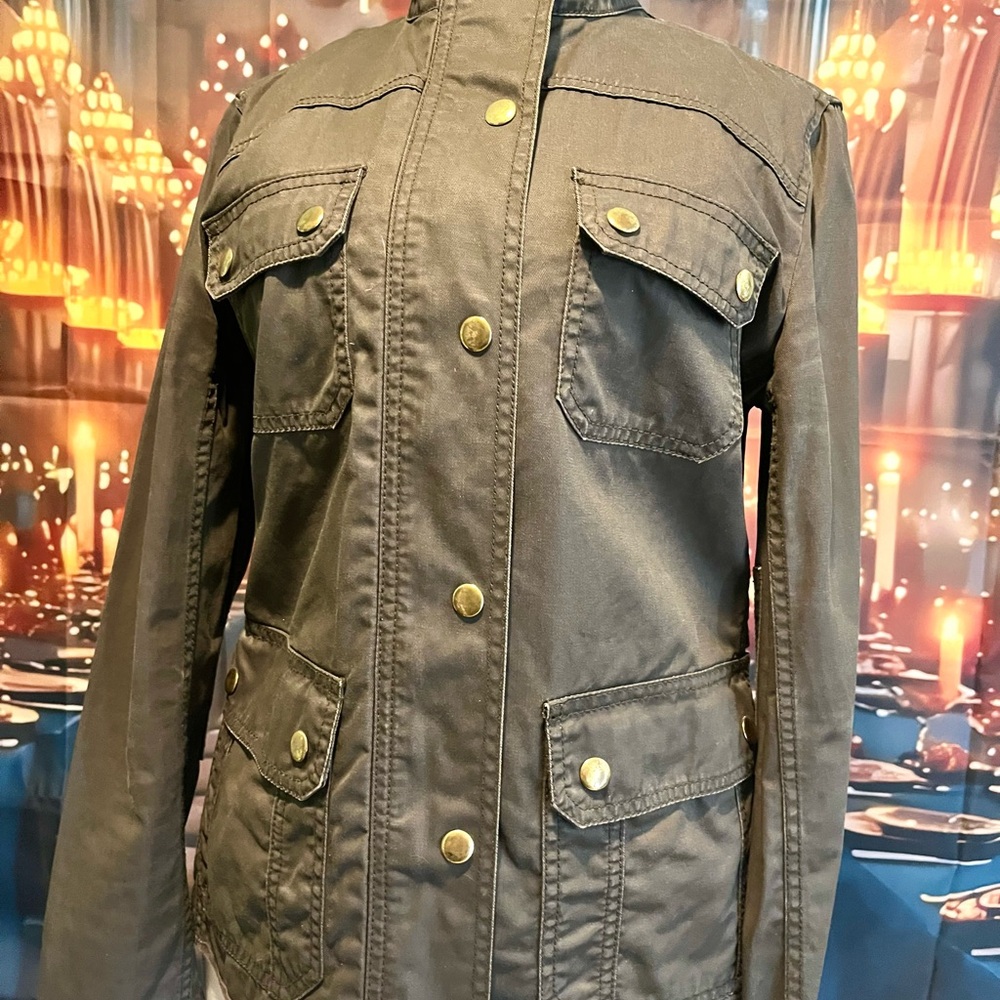 J CREW  Olive Military Jacket